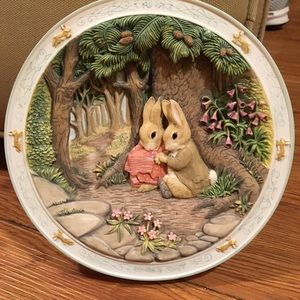 Beatrix Potter musical wall hanging